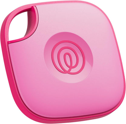 Tile - Bluetooth Tracker, Keys Finder and Item Locator for Keys, Bags and More. Phone Finder. Both Ios and Android Compatible. 1-Pack (Pink Punch)