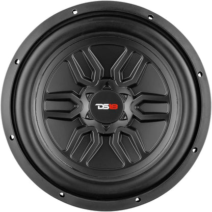 SLC-MD12 Subwoofer in Black - 12-Inch Speaker, 500W Max Power, 250W RMS Power, ACCAW 4 Layer Voice Coil, Black Steel Frame, SVC, 4 Ohm Impedance, Ferrite Magnet (1 Speaker)